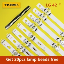 Светодиодный Подсветка полоса 8 лампа для LG ТВ 390HVJ01 lnnotek DRT 3,0 3" 39LB5610 39LB561V 39LB5800 39LB561F DRT 3,0 39LB5700 39LB650V