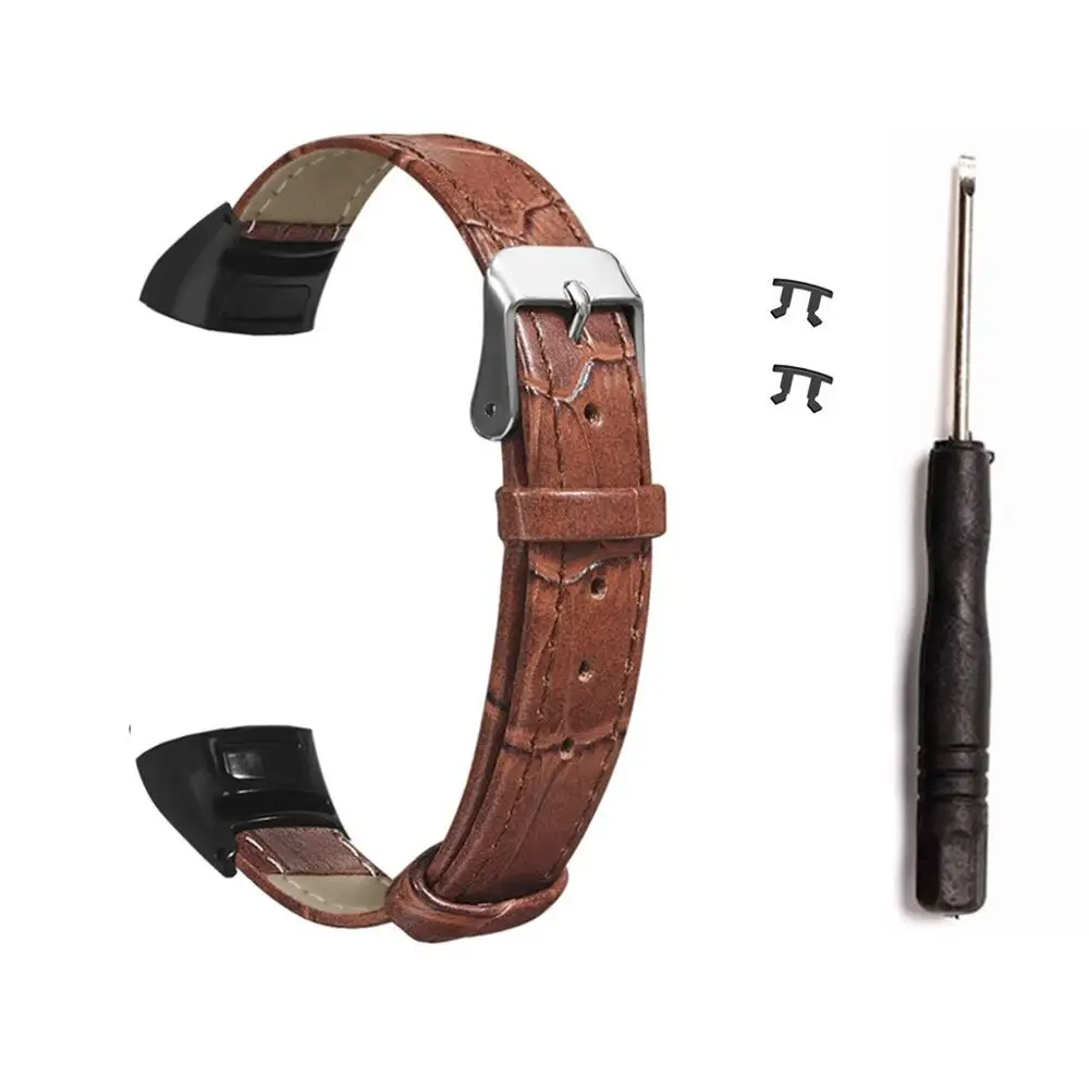 Для huawei Honor Band 5/4 кожаный классический ремешок для часов сменный ремешок умные наручные часы долговечные аксессуары#805