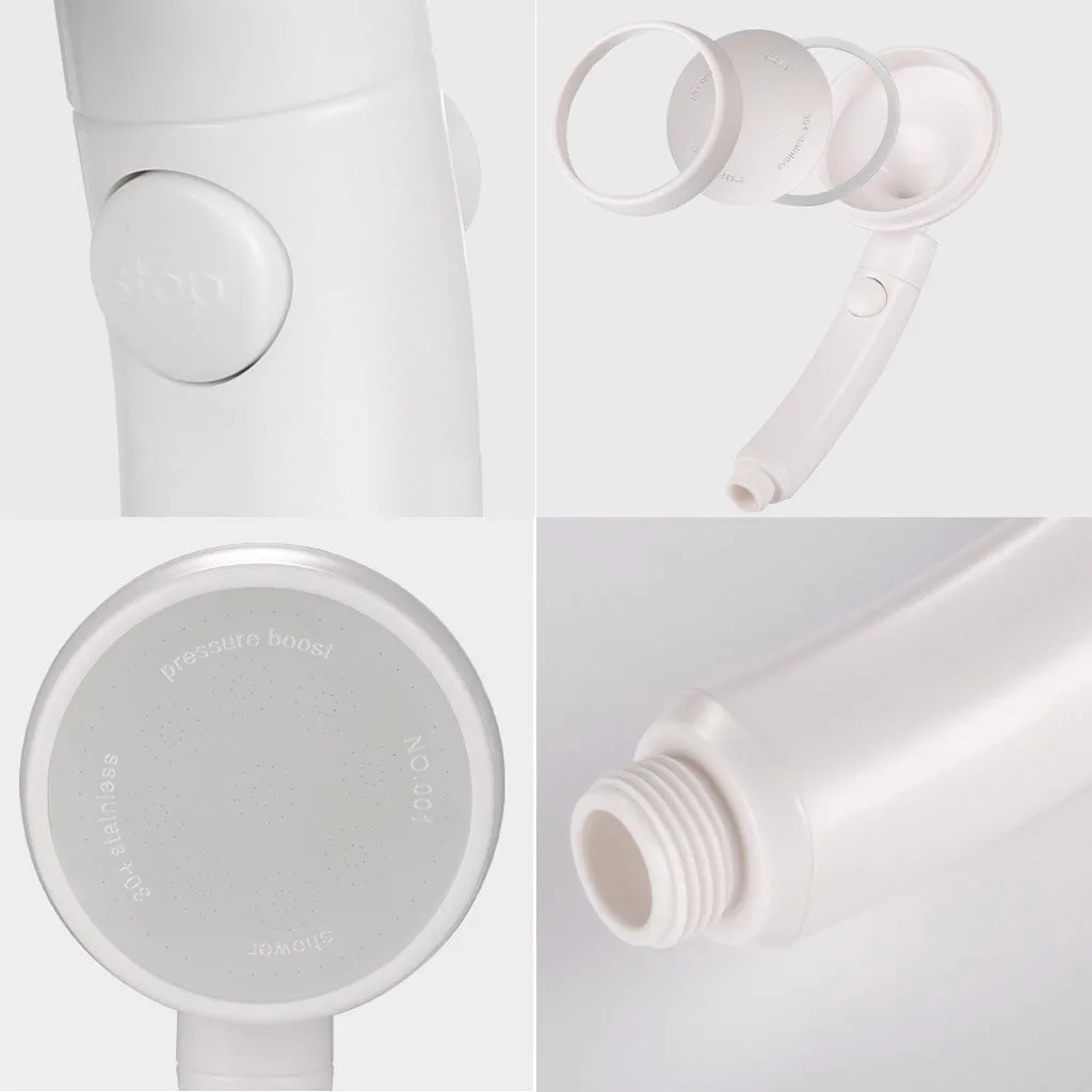 Лейка для душа ручной Лейка для душа из АБС Набор для ванны душевая головка с функцией остановки воды переключатель экономии воды 4 установки L1008