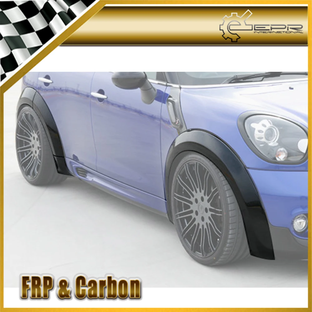 FRP колесо арки отделка для Mini Countryman R60 2010- MON стиль стекловолокна над крылом набор+ 20 мм(8 шт)(только JCW