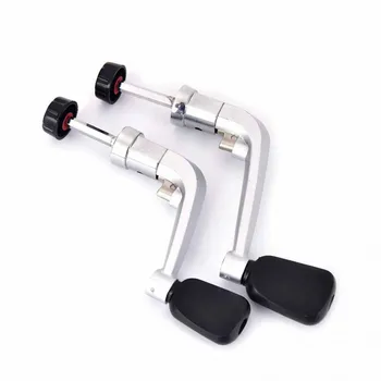 

Spinning Reel Handle Metal Fishing Spinning Reel Crank Handle Replacement Part with Plastic Rotatable Grip Knob