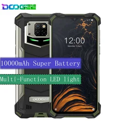 Телефон DOOGEE S88 Pro с быстрой заменой, прочный, IP68/IP69K, ОС Android 10, большой аккумулятор 10000 мАч, Helio P70 восемь ядер, 6 ГБ ОЗУ 128 Гб ПЗУ
