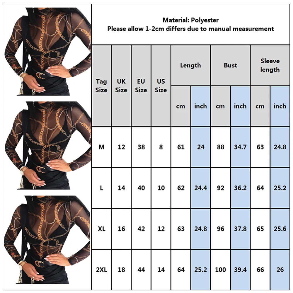 Сексуальная женская футболка, прозрачные сетчатые Топы с длинным рукавом, тонкая женская водолазка, футболка в стиле панк, Клубная уличная одежда D35