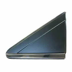 Panneau de couverture de rétroviseur de voiture avec Logo moulé brillant pour Dodge Tour 2008 – 2020, garniture latérale gauche 