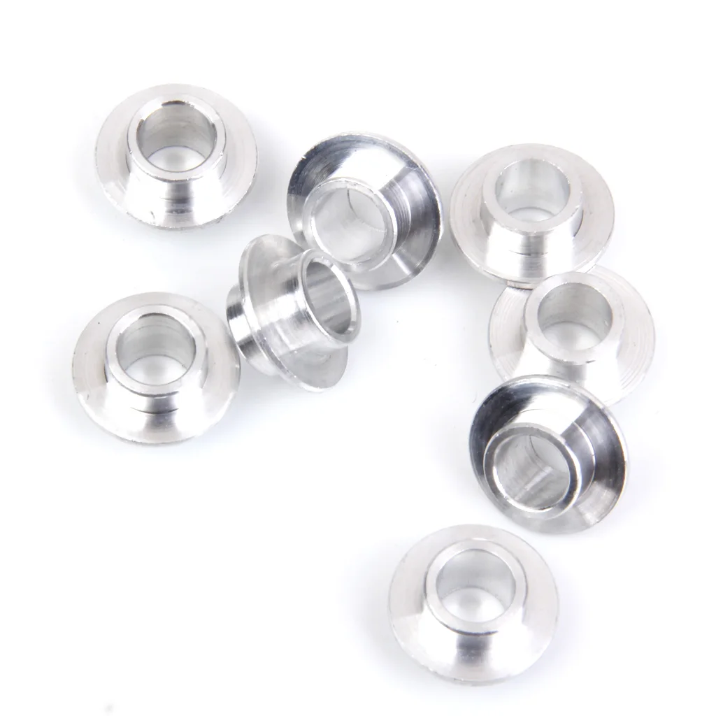 Skateboard Bearings 8pcs 8mm Bearing Spacers Premium Basic Replacemen Accessories Longboards Inline Skates Roller Skates Wheels