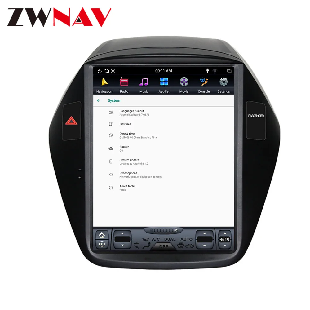 Android 9 64+ 4G Tesla с DSP Carplay Автомобильный мультимедийный плеер стерео для hyundai IX35 2009- авто радио gps навигация