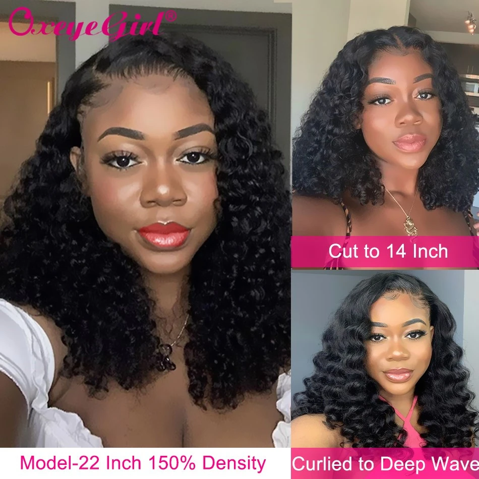 Deep Curly Wig Lace Front Human Hair Wigs For Women Pre Plucked Human Hair Wigs Brazilian Remy Curly Human Hair Wigs Oxeye Girl Human Hair Lace Wigs Aliexpress