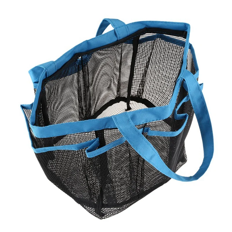 Портативный сетчатый Душ caddy carry organiser 8 боковой карман для хранения caddy Сумка