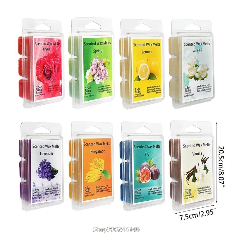  Scented Soy Wax Melts – Set of 8 Assorted 2.5oz Wax