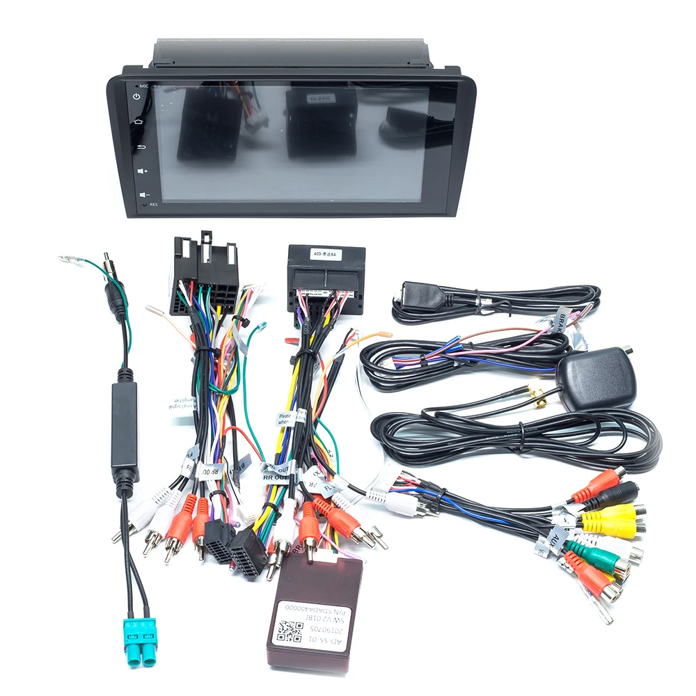 Discount IPS DSP 2din Android 9 Car Multimedia Player head unit For Audi A3 8P S3 2003-2012 RS3 Sportback Navigation GPS DVD Radio stereo 5
