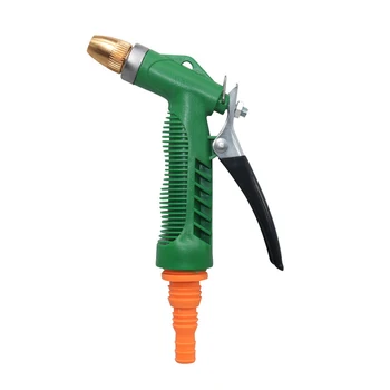 

1 Pcs Durable Adjustable Pressure Water Gun Car Styling Copper Gun Nozzle Garden Tools Household Garden Car Wash Water Gun