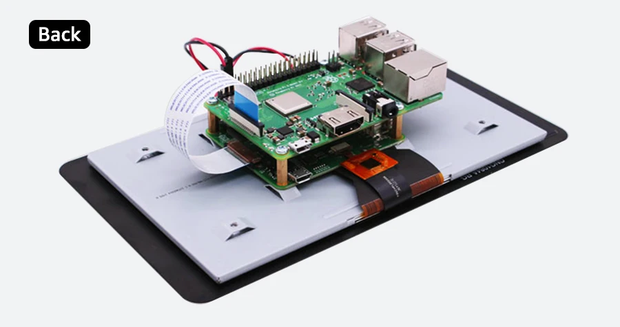 Официальный 7 дюймов Сенсорный экран для Raspberry Pi 3, 4, Модель B/Raspberry Pi 3 Модель B+(B плюс)/Raspberry Pi 4 RASPBERRYPI-DISPLAY