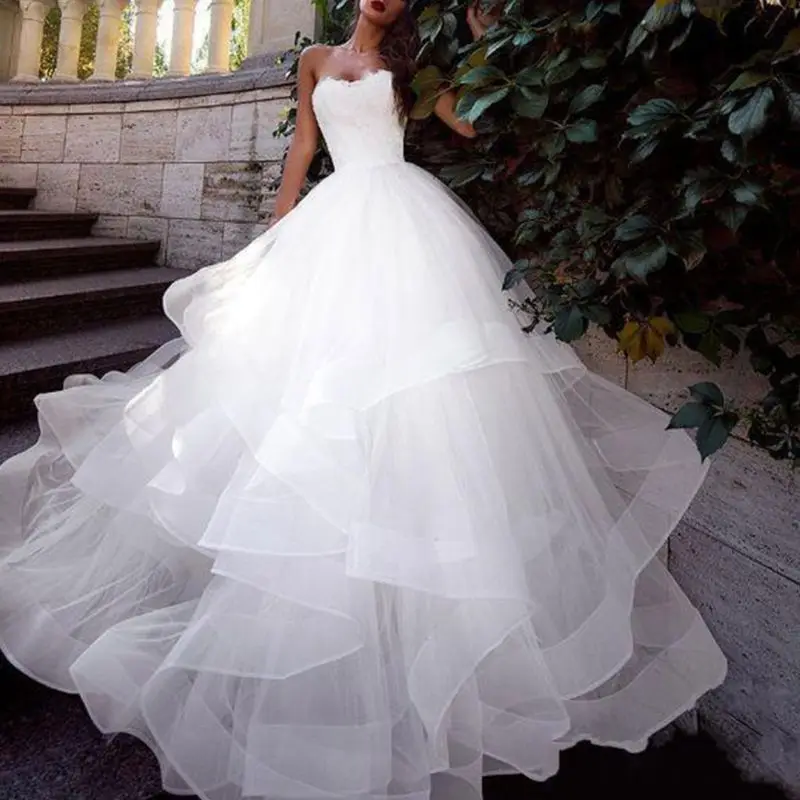 Невесты свадебное платье со шлейфом юбка большой 3-х слойные с оборками, детская юбка с эластичной резинкой на талии, черный, Белый Цвет Лолита нижние юбки без подкладки линия