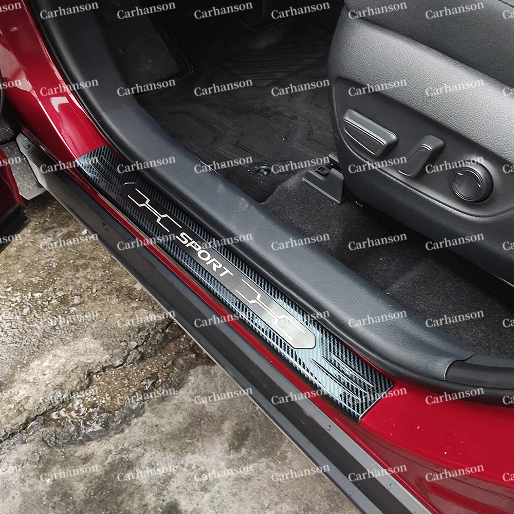 Copertura Del Davanzale Della Portiera Dell'Auto Per Accessori Toyota Rav4 2020 Pedale In Acciaio Inossidabile Xa50 Protector Scuff Plate Auto Styling