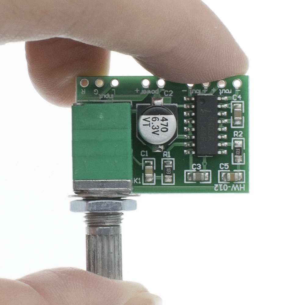 50 шт. PAM8403 мини 5 в цифровой усилитель доска с переключателем потенциометра может быть питание от USB