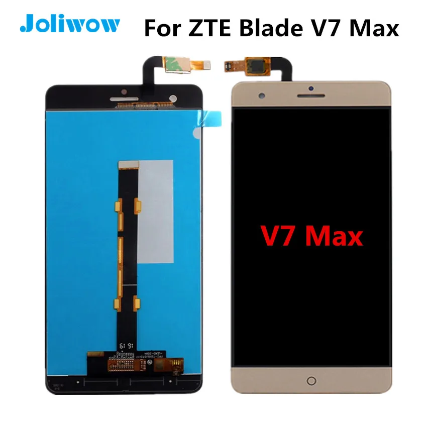 Проверено! Для ZTE лезвие V7 Max ЖК-дисплей Дисплей с кодирующий преобразователь