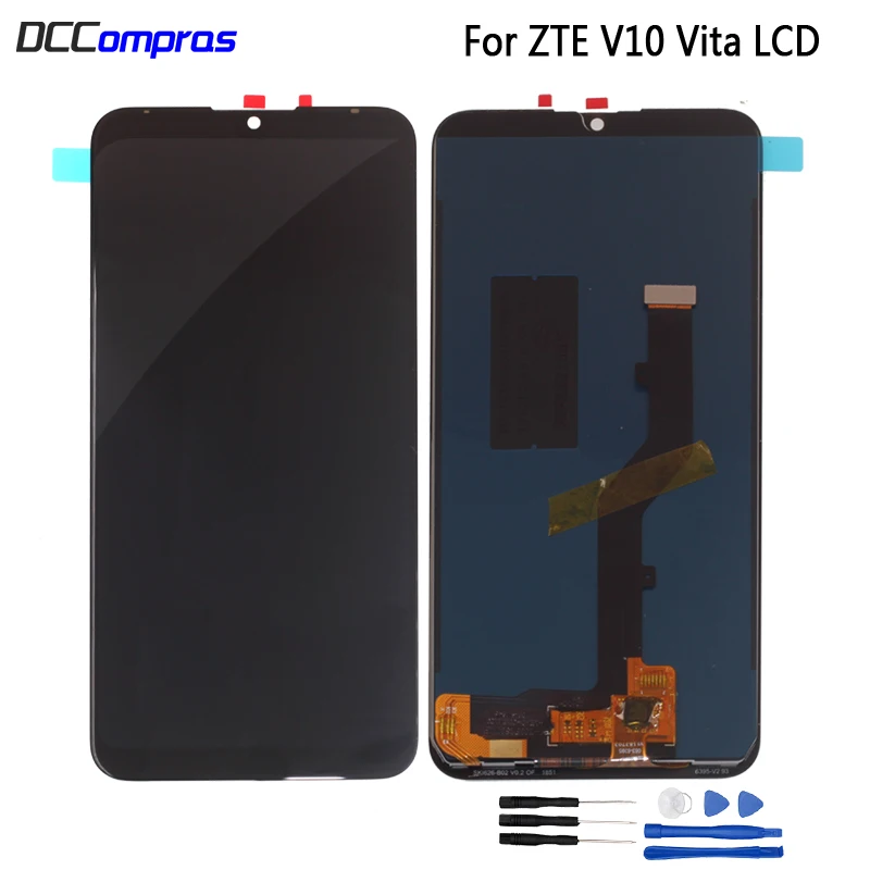 ЖК дисплей для ZTE Blade V10 Vita дигитайзер сенсорного экрана сменный экран в