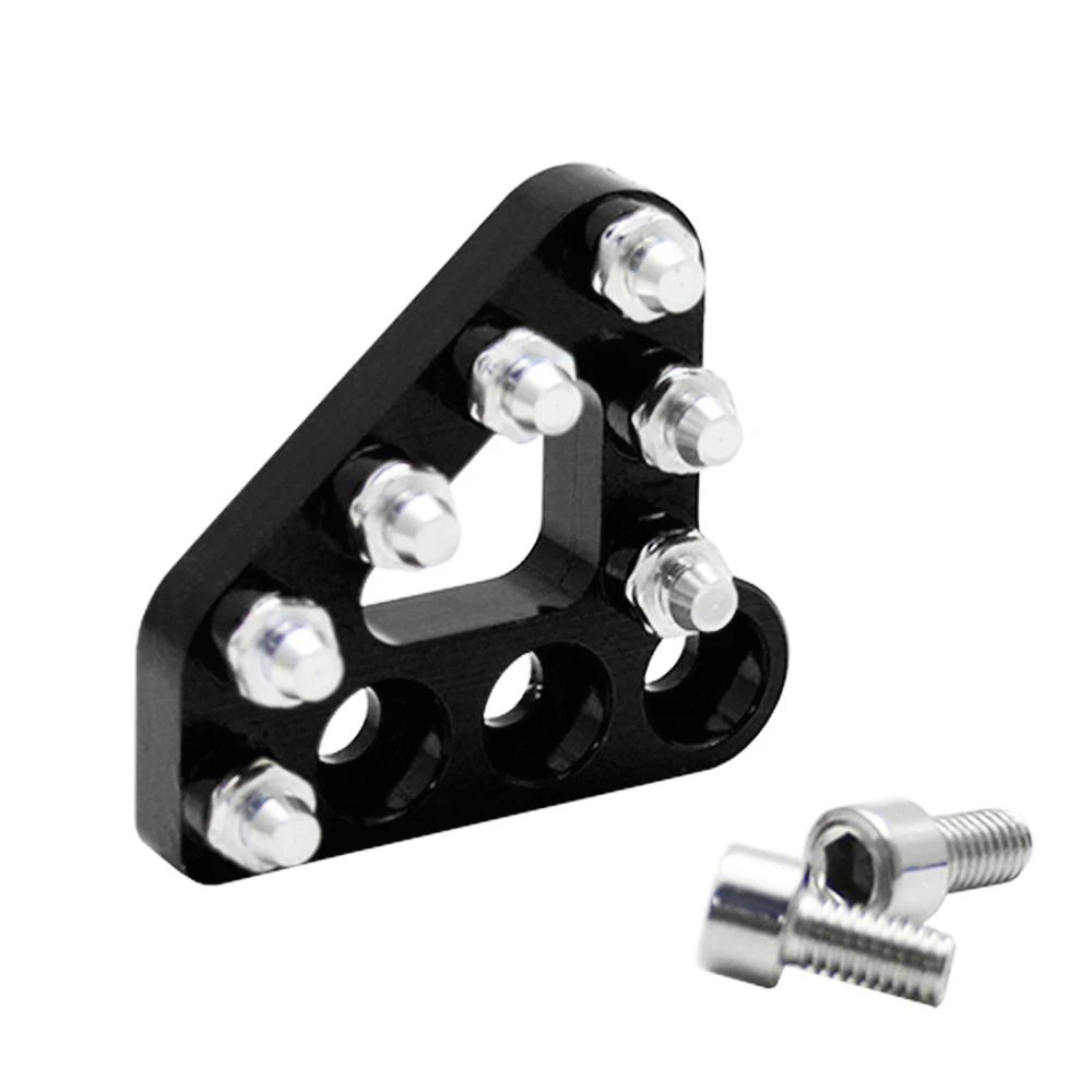Черный Rear Foot Brake Pedal Step Plate Tip Rear Brake Pad Fit for KTM 690 950 990 Motorcycle Accessories - Цвет: Черный