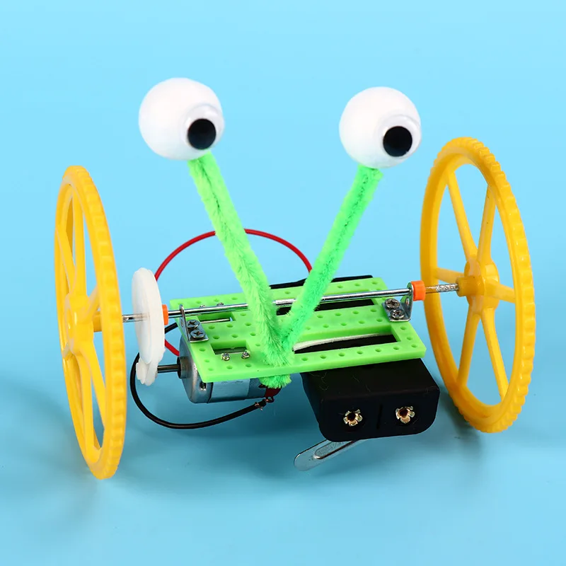 

Science Experiment Toy DIY Science And Technology Small Production Electric Mini Car Balance Car Students Handmade Invention