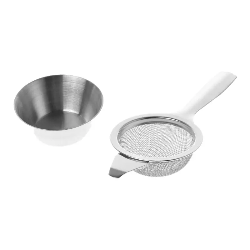 

Stainless Steel Tea Filter Fine Mesh Tea Infuser Home Coffee Cocktail Food Strainer