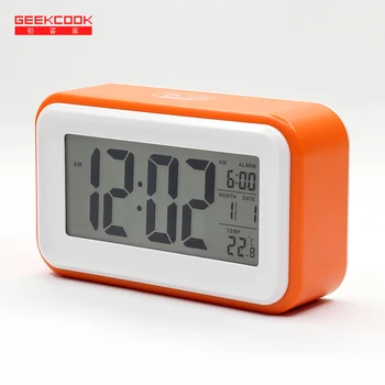 

Electronic LED Alarm Clock Large Digital Backlight Multi Function Alarm Clock Luminous Temperature Snooze Alarm Clock MM60NZ