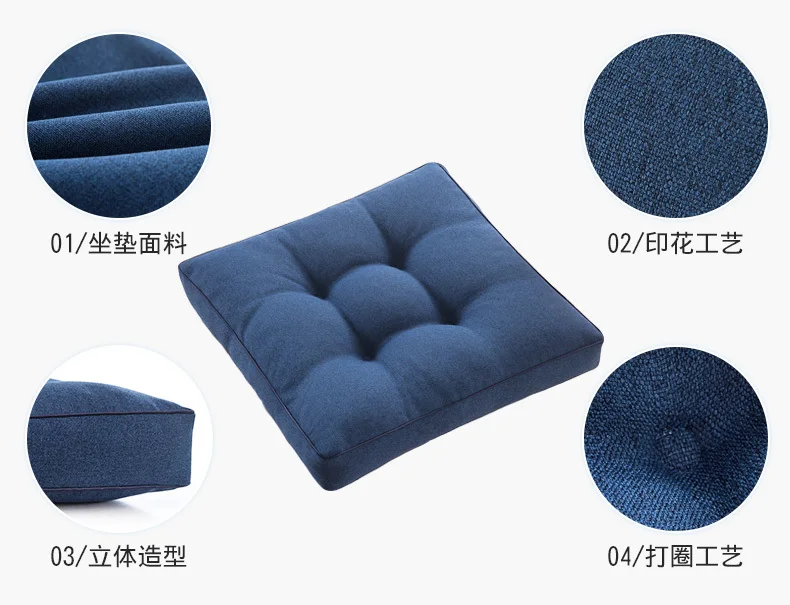 Не деформированный Cussin Pour Chaise, Cuscini Decorativi Divano, домашний декор, современный стиль, подушка для сиденья автомобиля 40X40/45X45/50X50 см