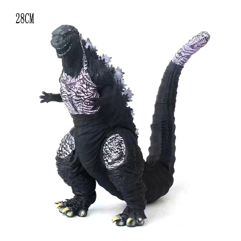 Godzilla Monster shin godzilla Фигурки ПВХ экшн-игрушки Подвижные модели рождественские подарки, куклы для детей - Цвет: 1pcs-28cm