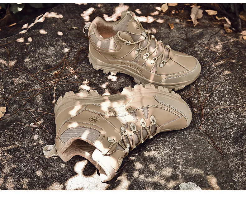 CINESSD Новое поступление высокие походные ботинки для улицы Нескользящие водонепроницаемые походные ботинки треккинговые кроссовки Удобная альпинистская обувь