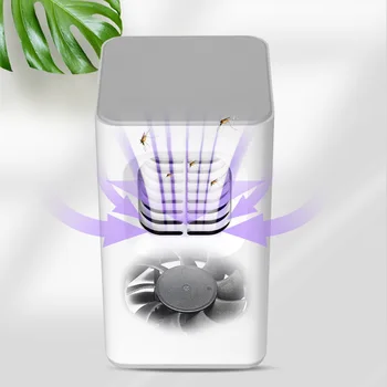 

USB Electric Mosquito Lamp Light Wave Physical Bionic Nano-suction Mosquito Killer Lamp LED Bug 0 Zapper Insect Trap New Style