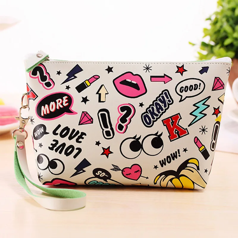  Aosbos Waterproof Travel Cosmetic Bag Large Capacity Makeup Storage Pouch bags Women Nylon Wash Toi
