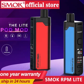 

New! Original RPM LITE Pod Vape Kit 3.2ml RPM Cartridge Built-in 1250mAh 40W Vaporizer RPM Mesh DC Coil MTL Electronic Cigarette