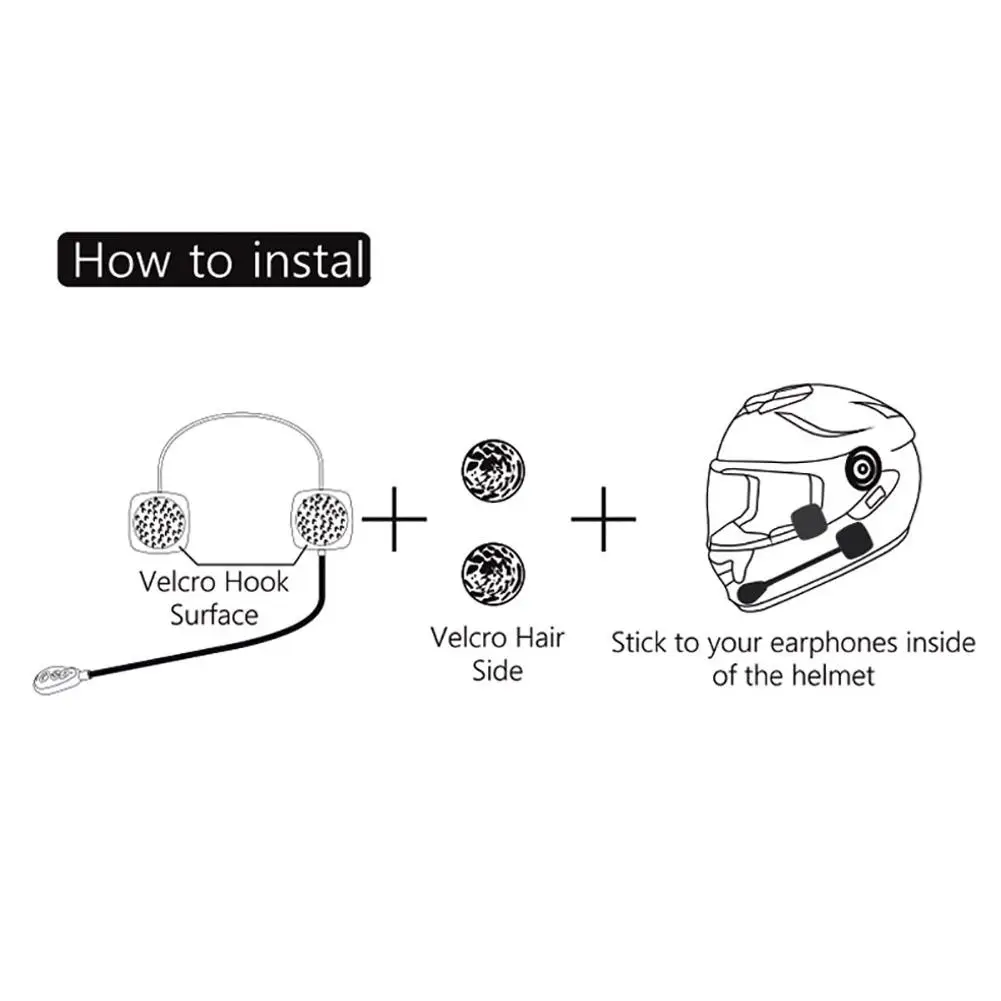 Intercomunicador Para Capacete     Ƽ   MH05   