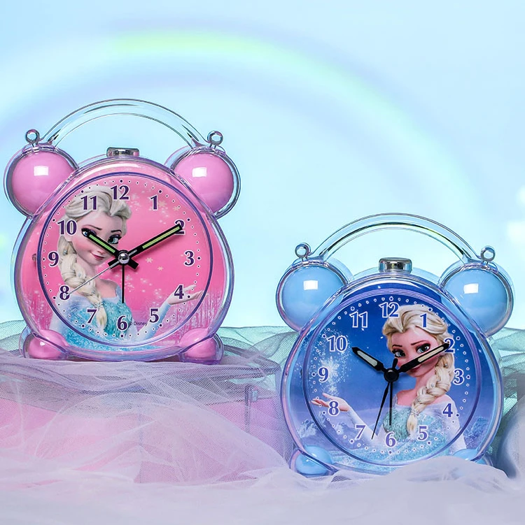 Disney мультфильм будильник Винни Принцесса Аиша девушка милая голова кровати