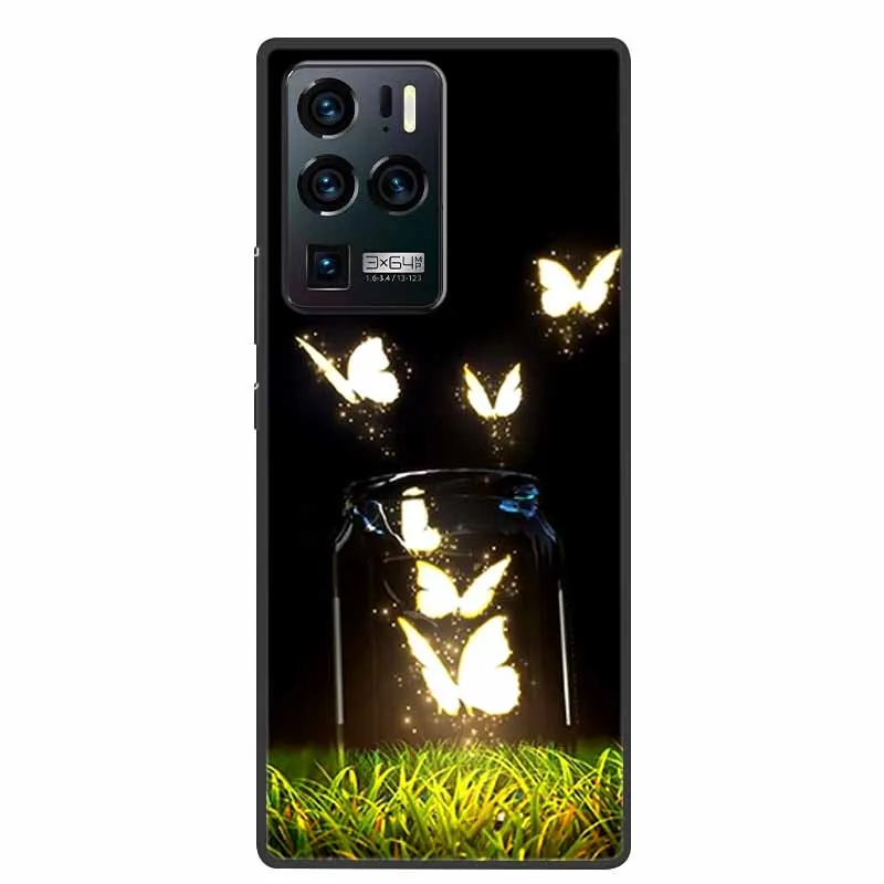 Shockproof Soft Silicone TPU Back Cover - Cute Design