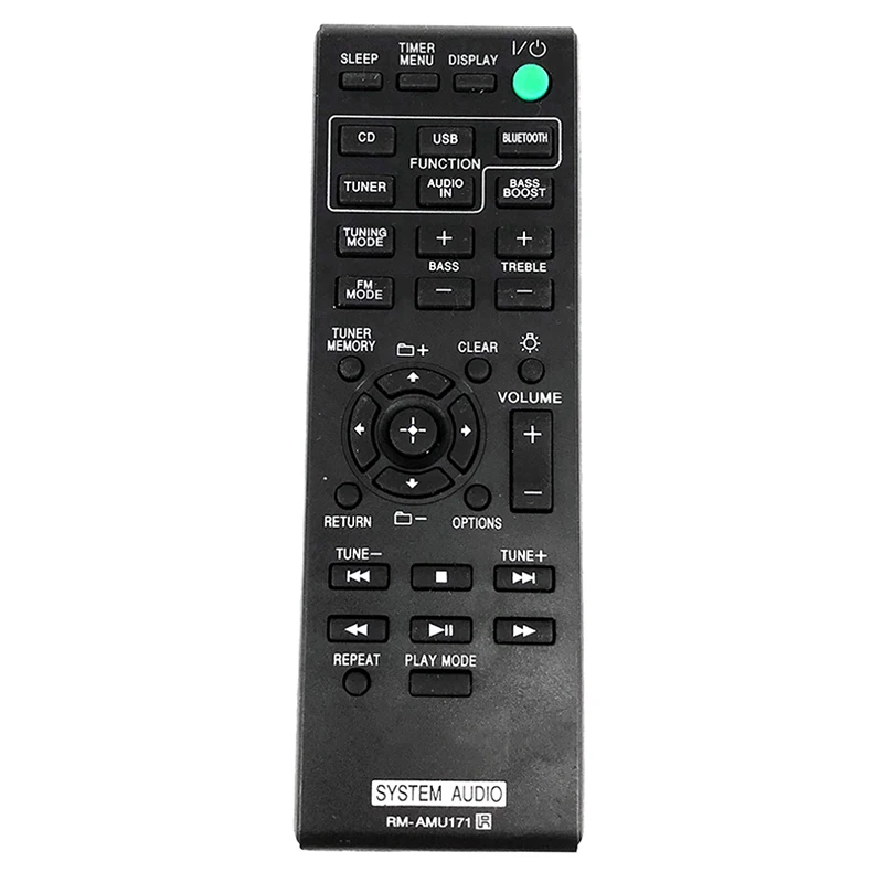 Новый Rplacement для SONY RM AMU171 аудио системы дистанционного управления CMT SBT100 SBT100B
