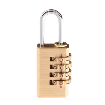 

New Arrivial Mini 4 Digits Number Password Code Lock Combination Padlock Resettable For Travelling Bag Door
