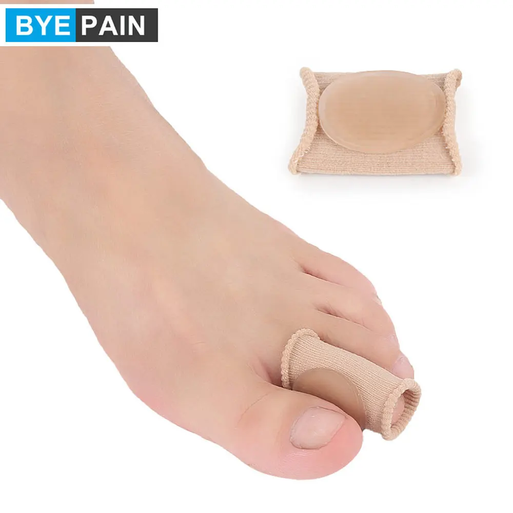1 пара BYEPAIN защита для пальцев ног рукава отлично подходят Bunion волдырей мозолей