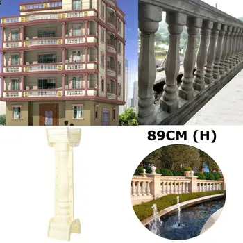 

89cm Roman Column Mold Balcony Garden Pool Fence Cement Railing Plaster Concrete Mold column mold guardrail Building