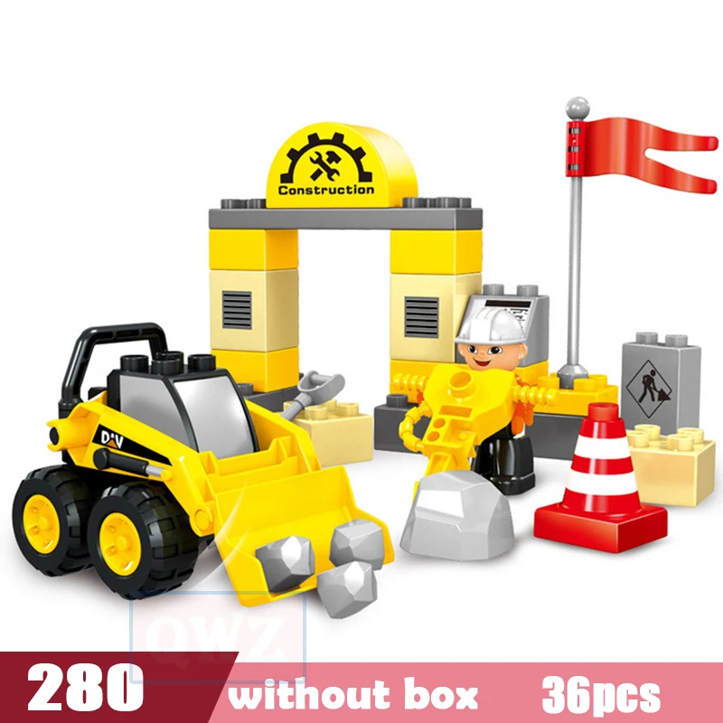 Новинка 2020 г. конструктор сделай сам с большими частицами строительный кран