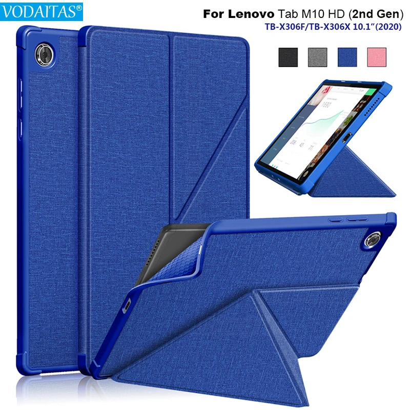 Multi Angle TPU Back Cover Fit For Lenovo Tab M10 HD 2nd Gen