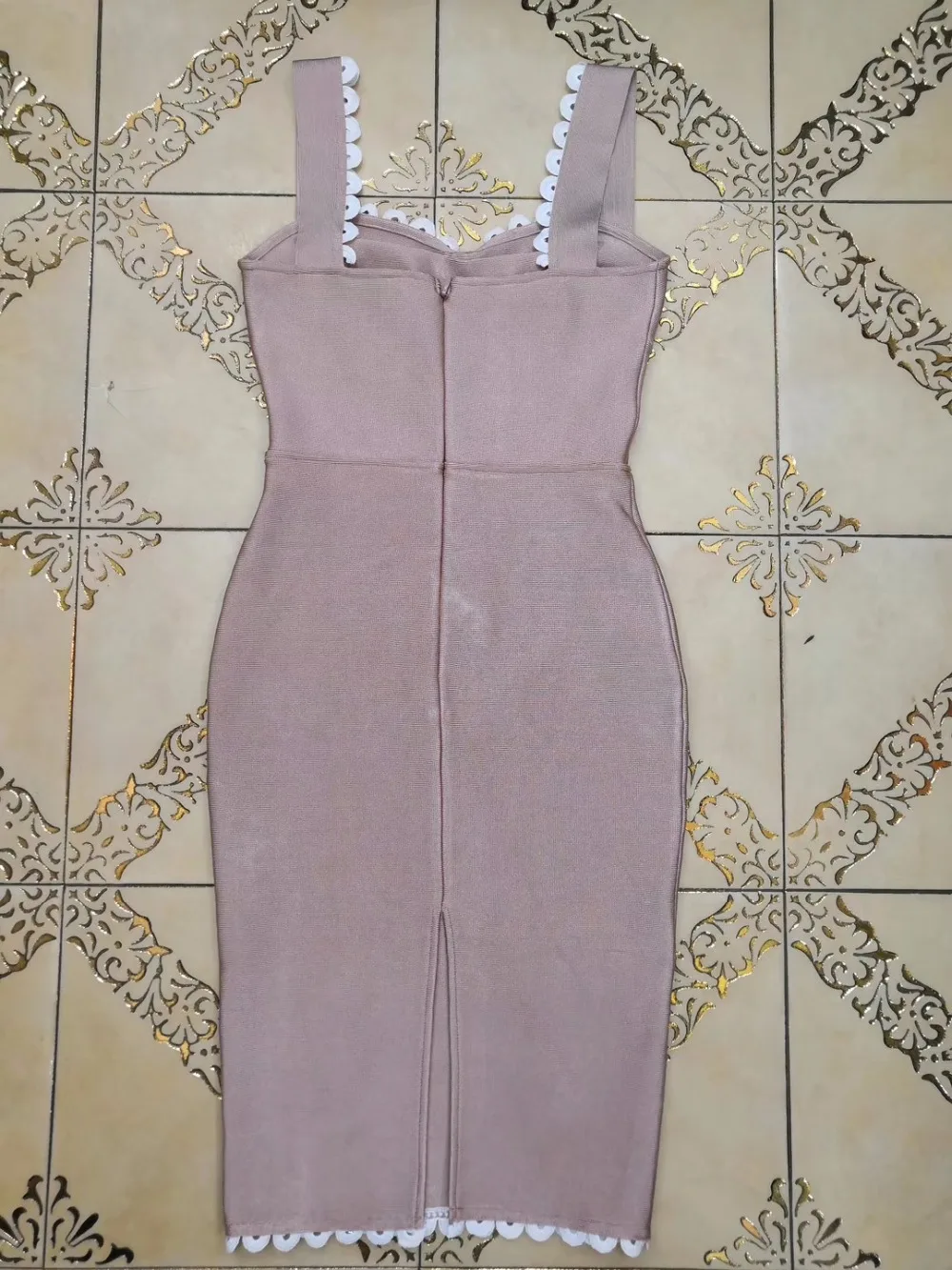 Женское модное Бандажное платье цвета хаки с v-образным вырезом Vestidos, вечерние платья знаменитостей