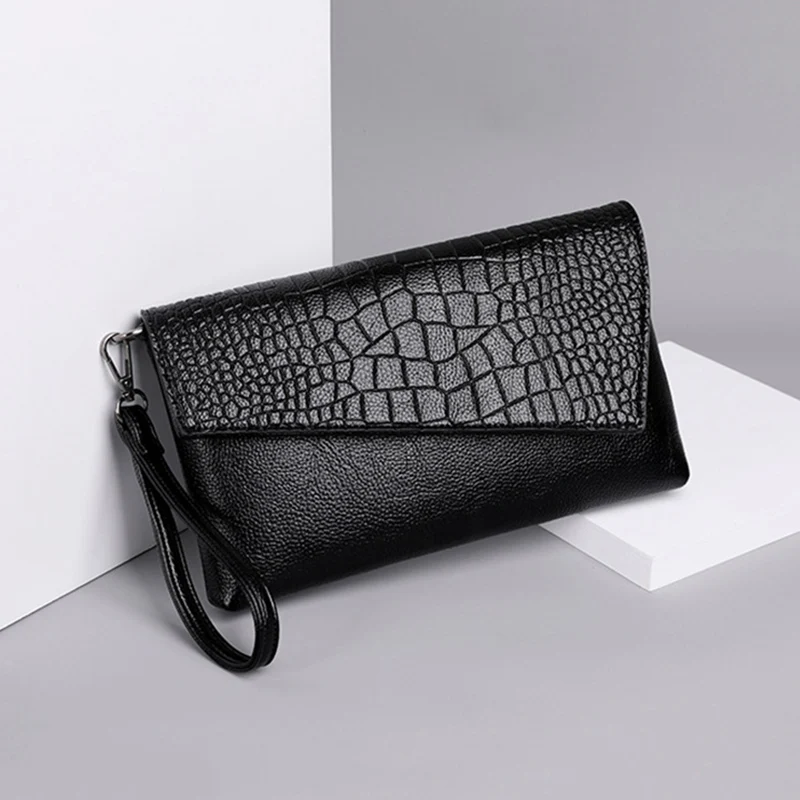 Stylish new 6 colors stone pattern pu magnetic button shoulder handbag