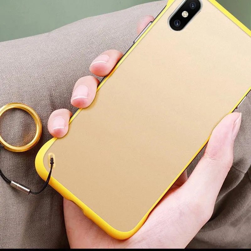 Для iPhone X XS чехол для MAX XR тонкий жесткий 8 7 6 6S Plus телефона Поддержка беспроводной