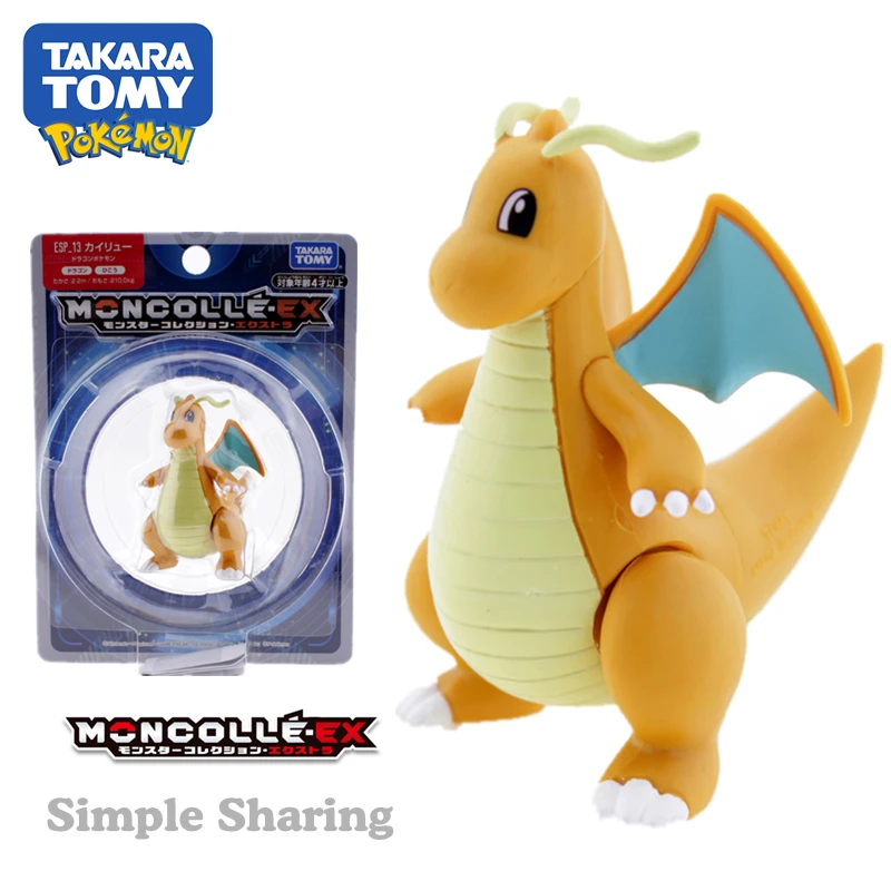 Takara tomy tomica moncolle ex esp 13 Покемон фигурки Детские игрушки смола литье под давлением