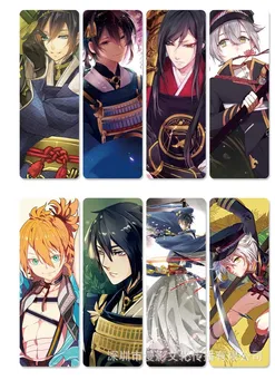 

10 sets/lot Anime Touken Ranbu Online bookmarks for books Imanotsurugi PVC Book mark Office School Accessories Gift
