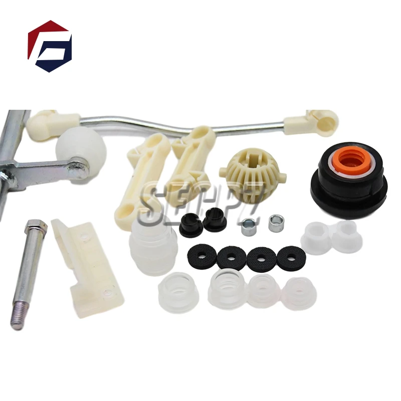 GEAR LINKAGE SELECTOR Shell Shift Rod Lever Bushing Spring Kit For VW