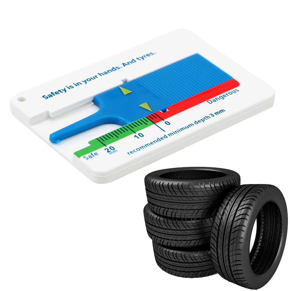 NICEYARD Mini Portable Tool for Car Repair Tread Piece Caliper Gauge Tire Pattern Depth 0-20mm Cursor | Инструменты