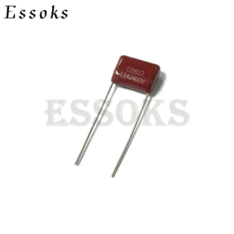 

10PCS 400V124J 0.12UF Pitch 10mm 120NF 400V 124 124J CBB Polypropylene film capacitor
