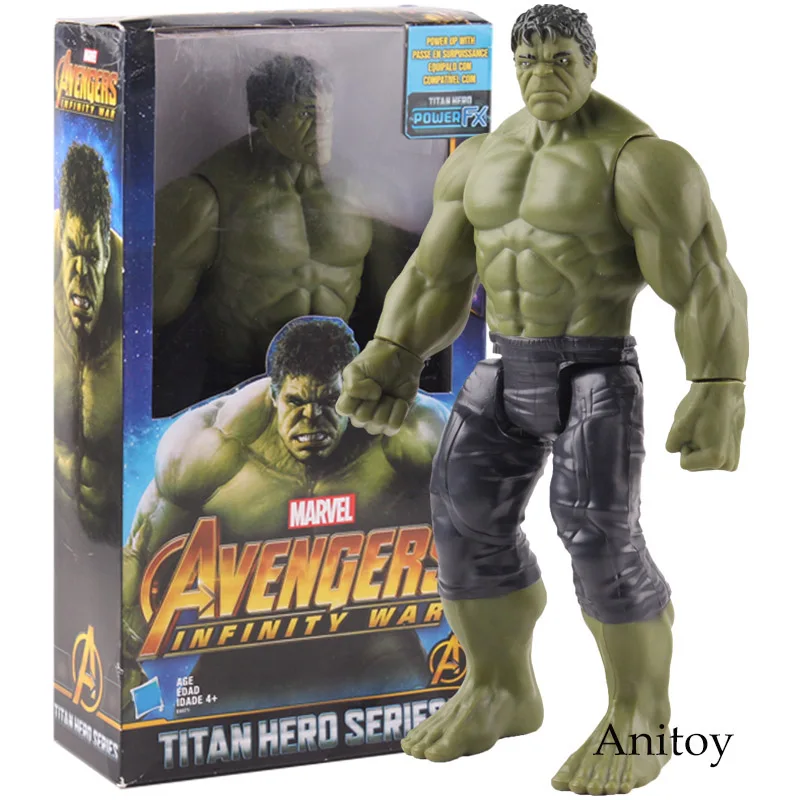 Marvel Avengers Infinity War Titan Hero Series Hulk 12" Action Figure 30cm 