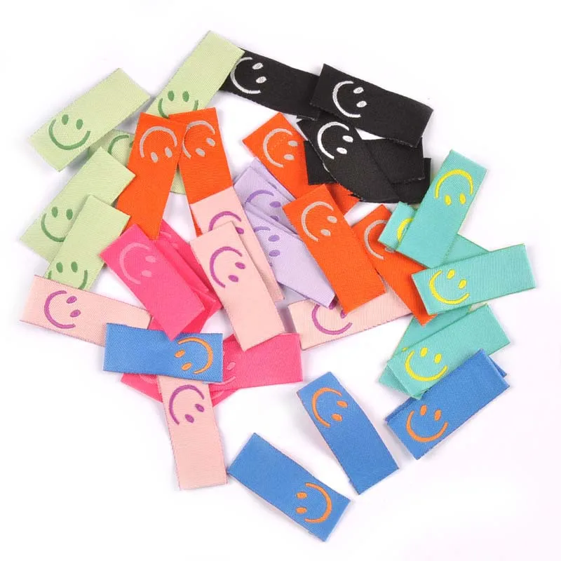 Clothing Labels Garment Labels Sewing Labels 50Pcs 8colors Embroidery Labels For Kids Care Bags Clothing Tags Garment Crafts 1.5x4cm